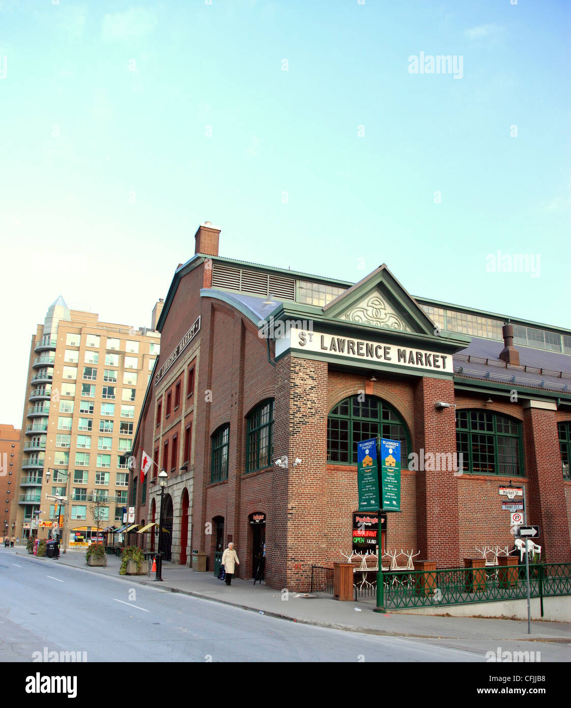 Mercato di San Lorenzo a Toronto Foto Stock