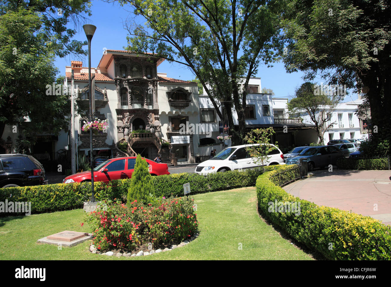 Polanco, quartiere di lusso, Città del Messico, Messico, America del Nord Foto Stock