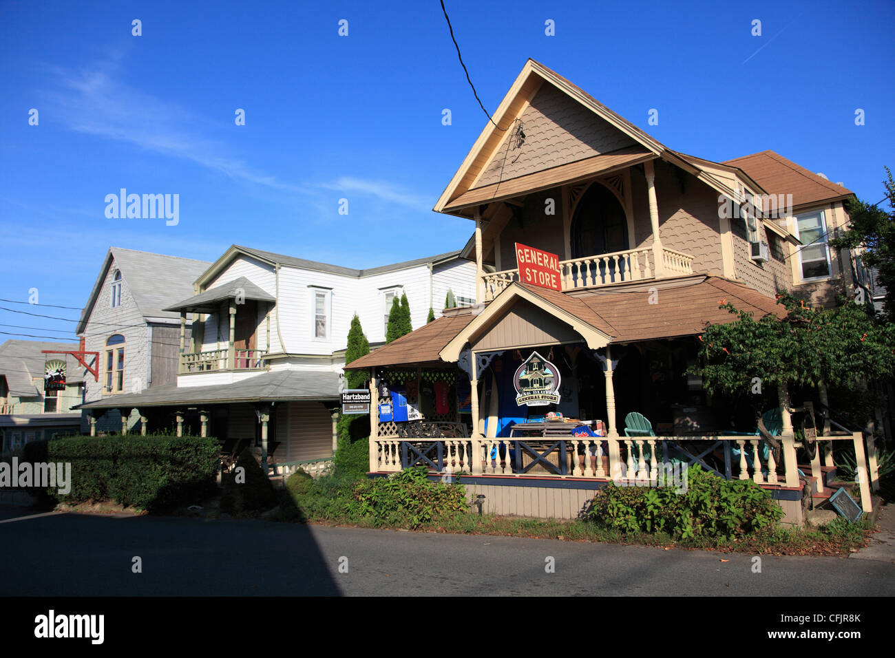 General Store, Oak Bluffs, Marthas Vineyard, Massachusetts, New England, Stati Uniti d'America, America del Nord Foto Stock