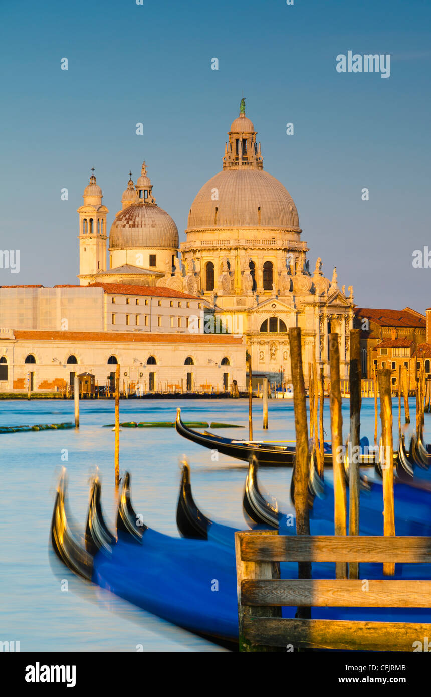 Chiesa di Santa Maria della Salute, attraverso Basino di San Marco, Venezia, Sito Patrimonio Mondiale dell'UNESCO, Veneto, Italia, Europa Foto Stock
