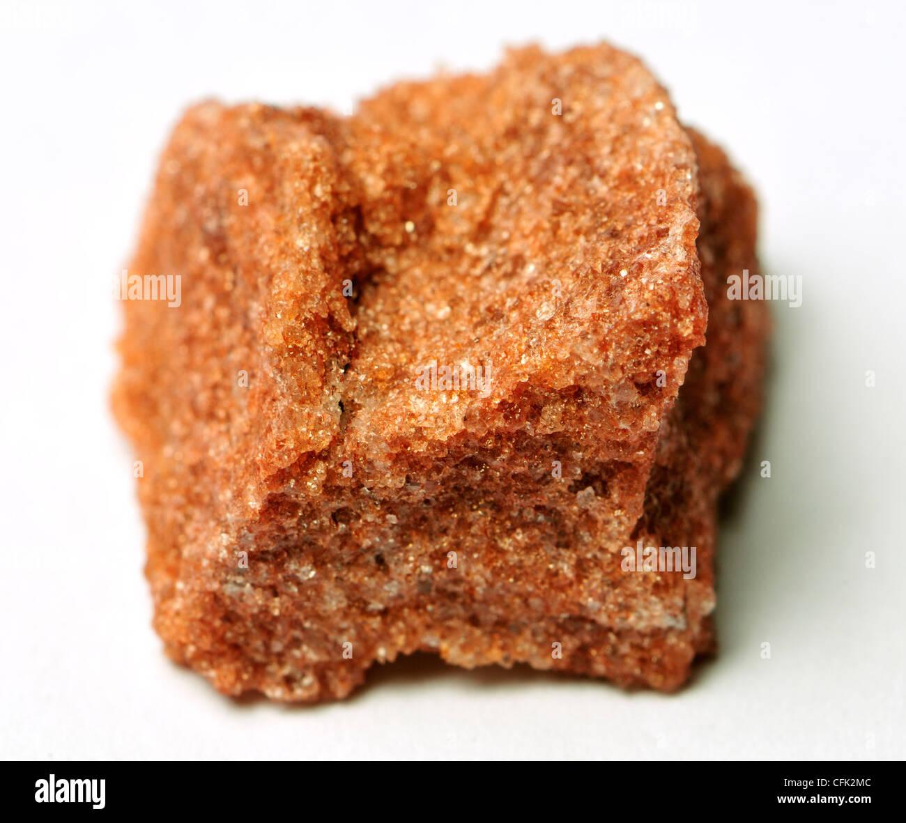 Aventurine Red-Brown Foto Stock