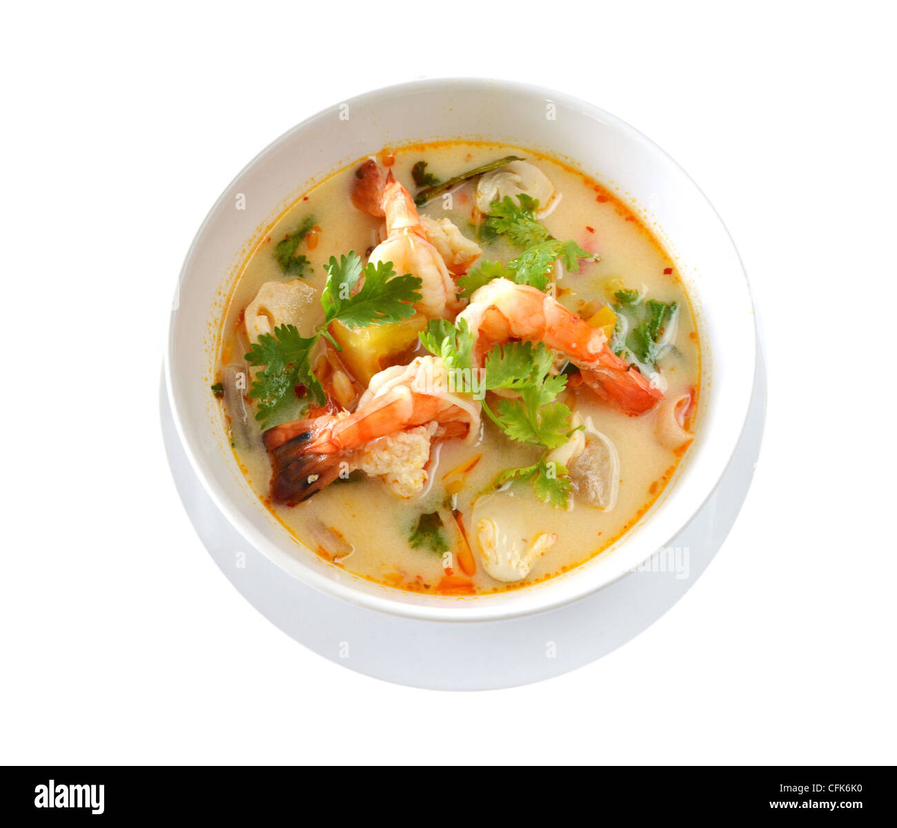 Tom Yum Goong è preferito il cibo tailandese Foto Stock