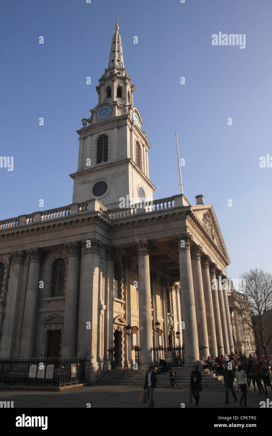 St Martin nei campi Chiesa Londra Foto Stock