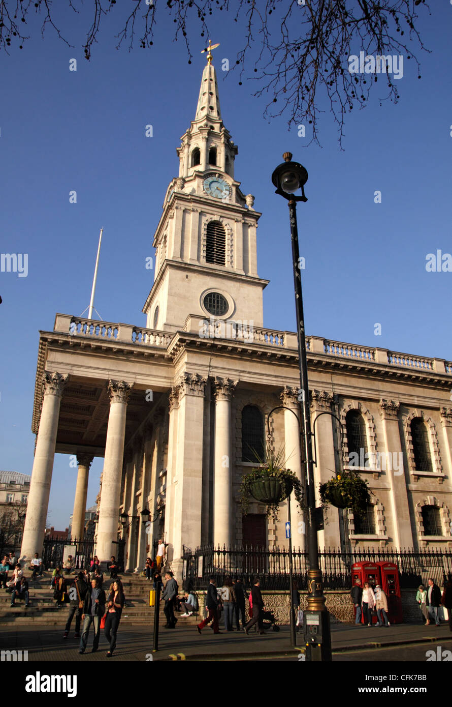 St Martin nei campi Chiesa Londra Foto Stock