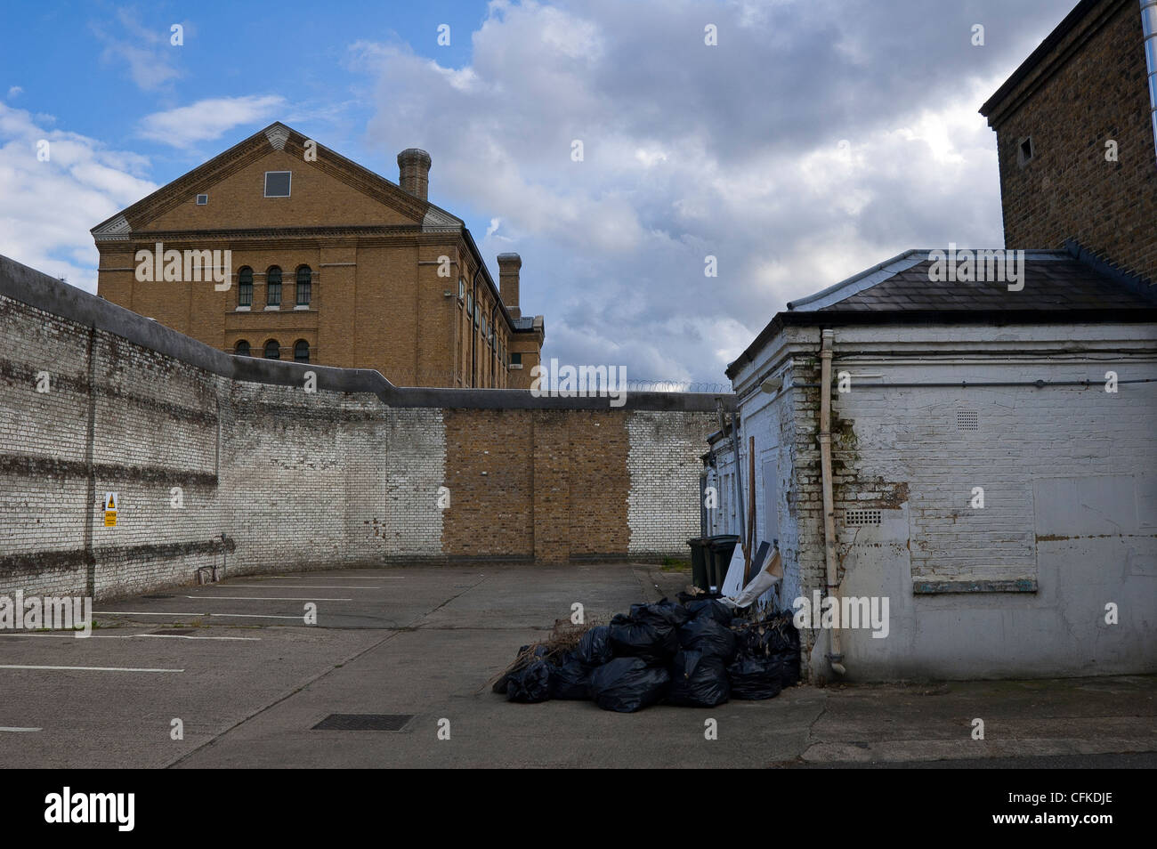 HM prigione Brixton a Londra, Regno Unito Foto Stock