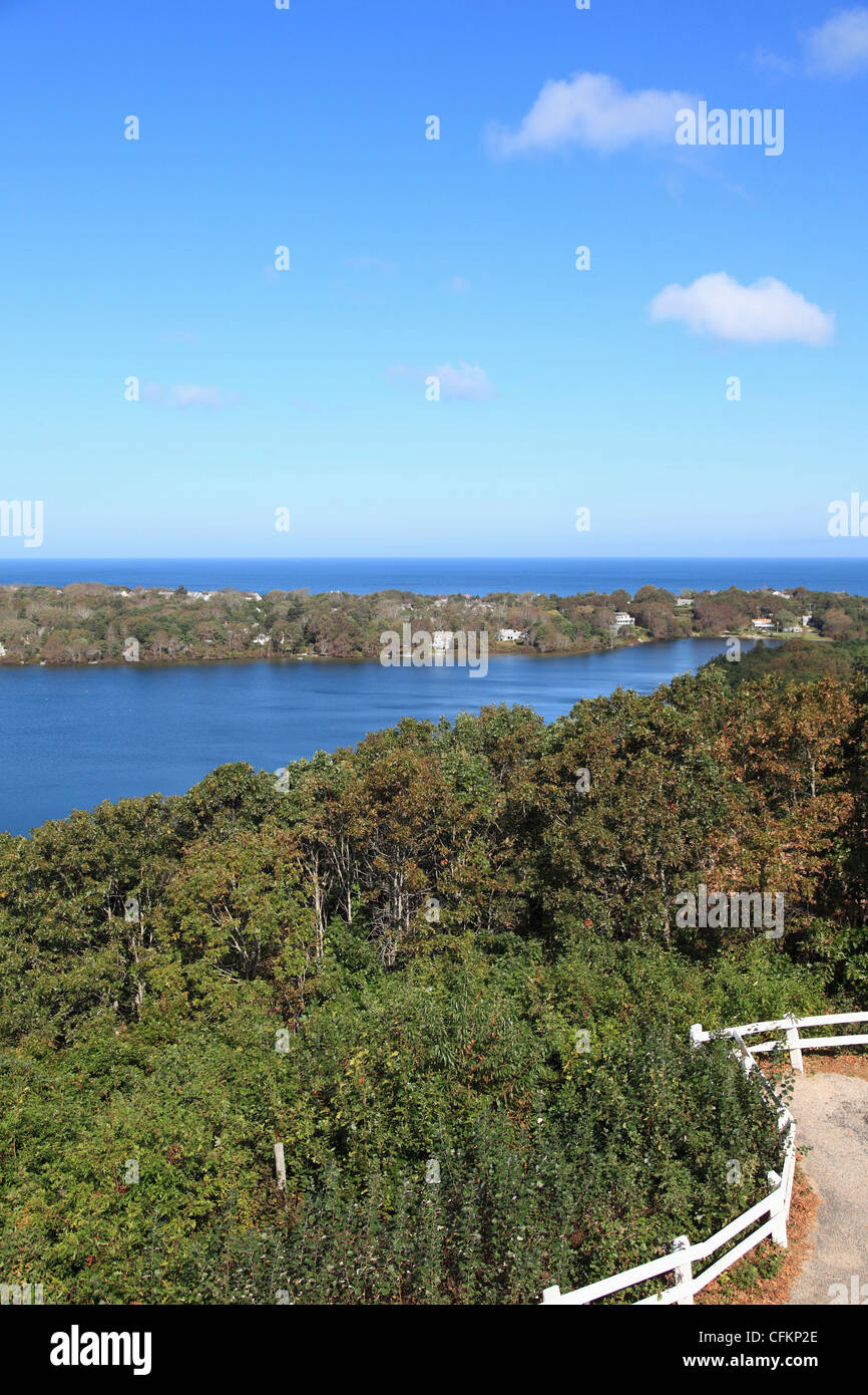 Scargo lago, la baia di Cape Cod, Dennis, Cape Cod, Massachusetts, New England, STATI UNITI D'AMERICA Foto Stock Scargo lago, la baia di Cape Cod, Dennis, Cape Cod, Massachusetts, New England, STATI UNITI D'AMERICA Foto Stock