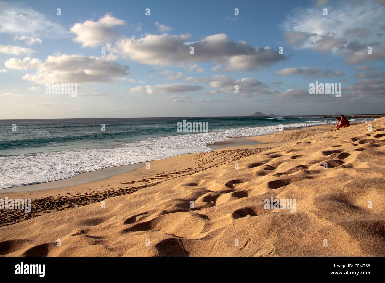 Santa Maria, Isola di Sal, Isole di Capo Verde, Oceano Atlantico, Africa Foto Stock