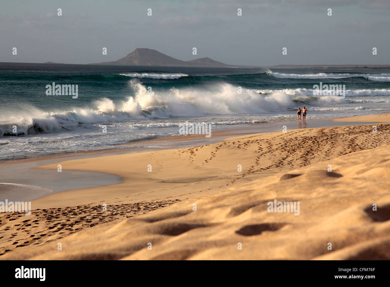 Santa Maria, Isola di Sal, Isole di Capo Verde, Oceano Atlantico, Africa Foto Stock