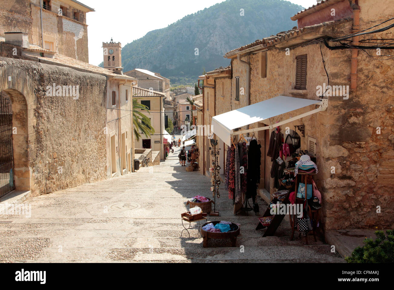 Calvario passi, Pollenca, Maiorca, isole Baleari, Spagna, Europa Foto Stock