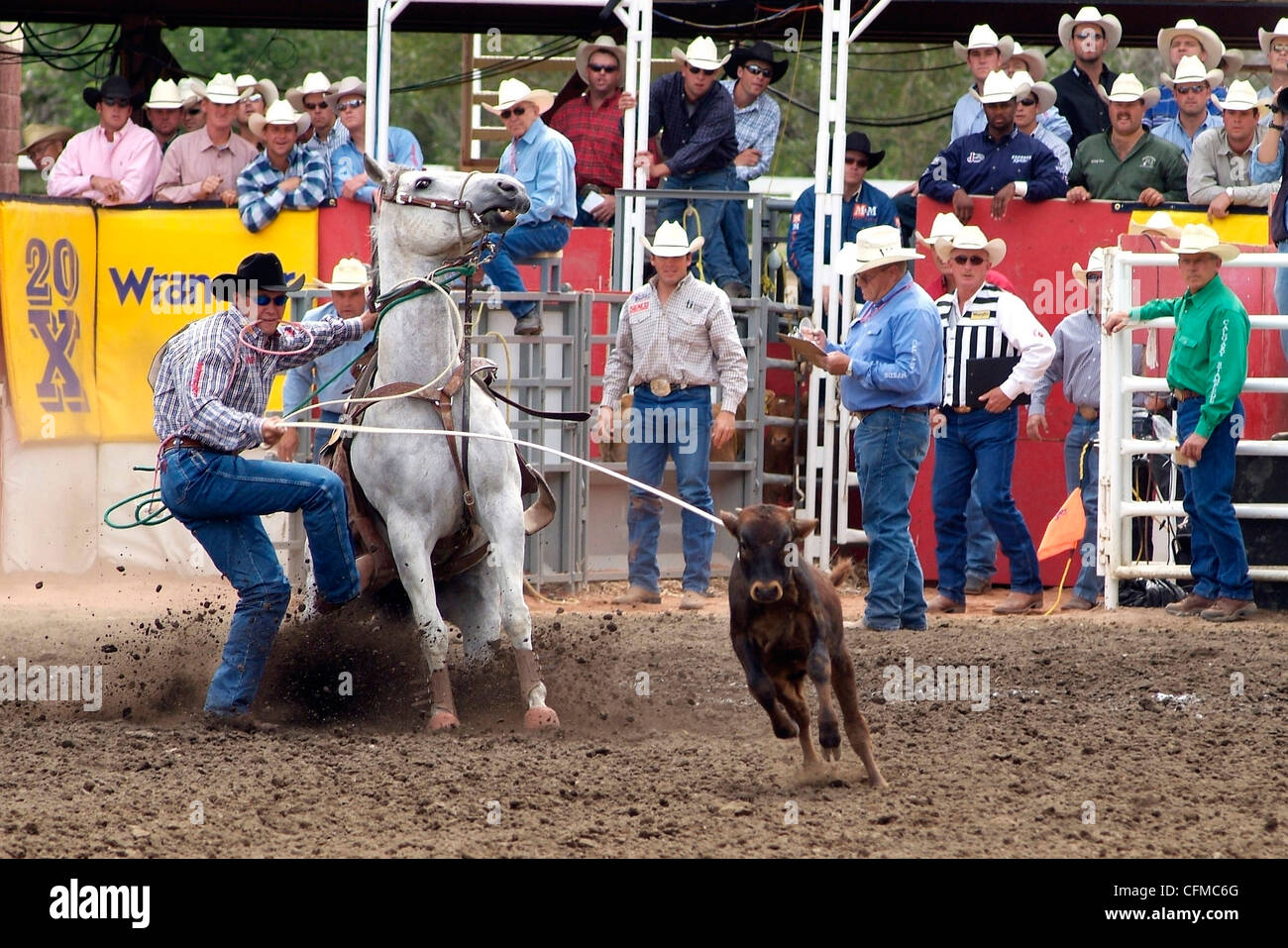 Calgary Stampede, Stampede Park di Calgary, Alberta, Canada, America del Nord Foto Stock