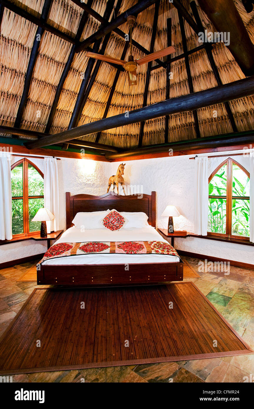 Il cottage Macal presso il Lodge at Chaa Creek, Belize Foto Stock