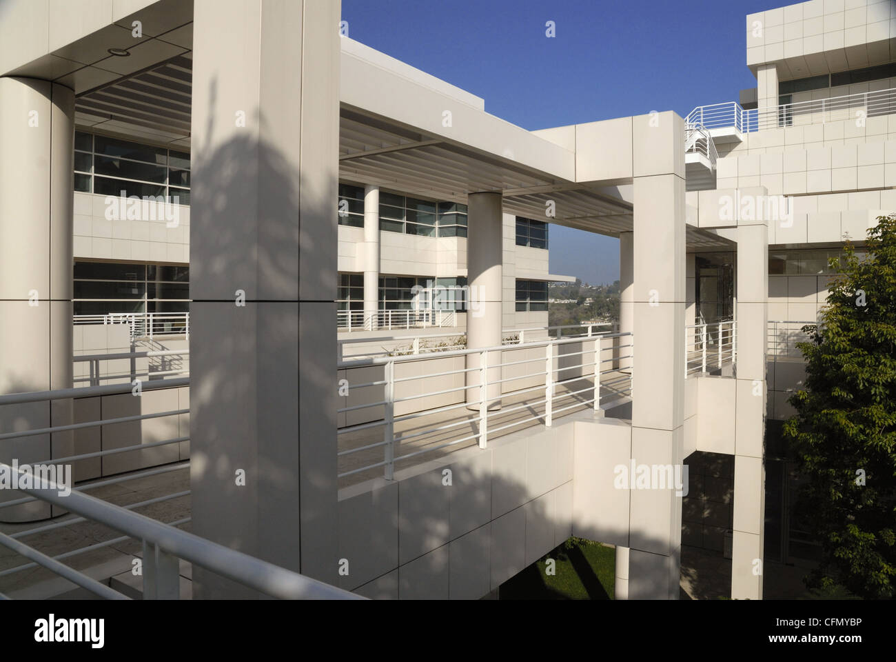 Il Getty Center di Los Angeles Foto Stock