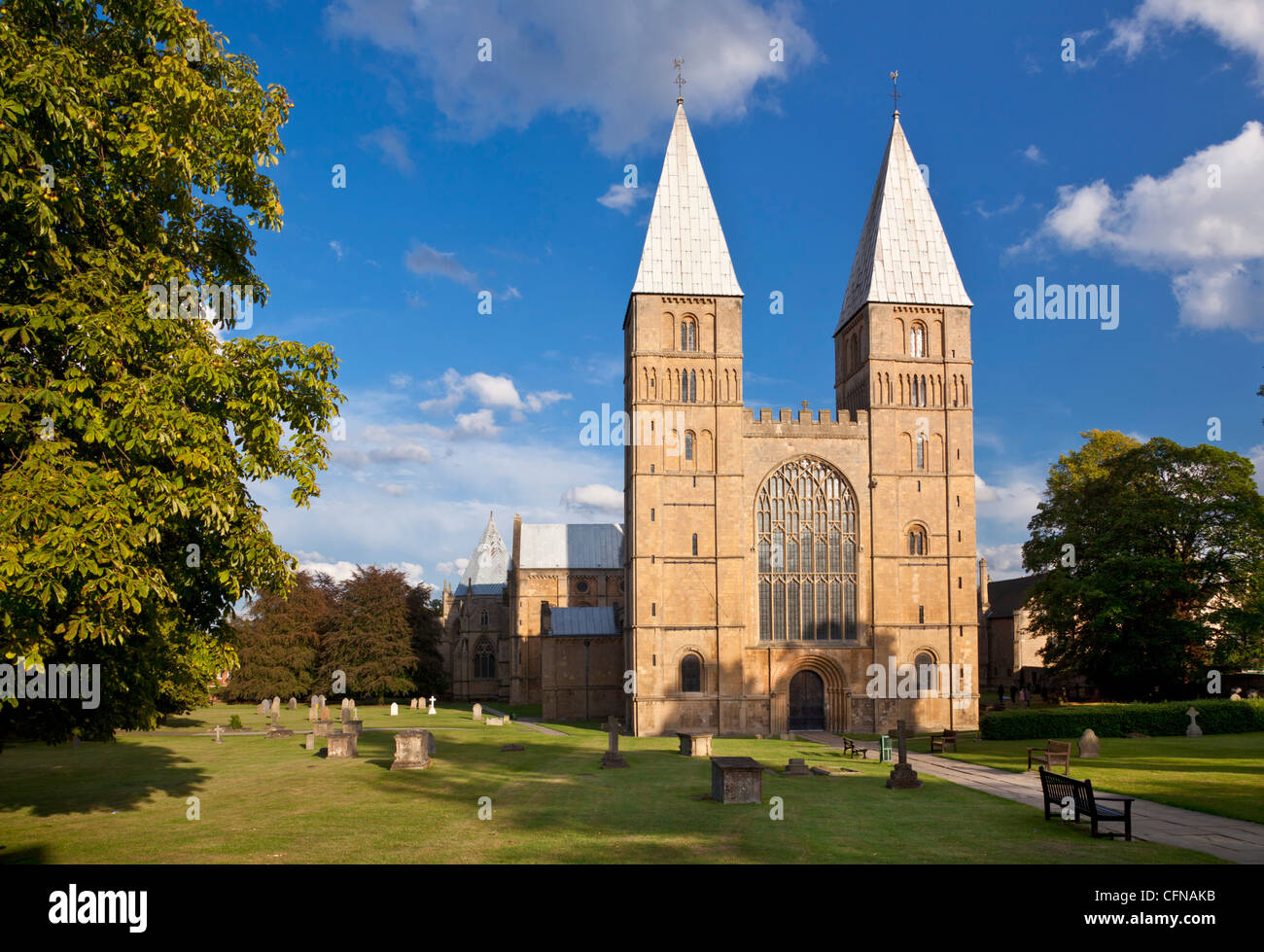 Southwell Minster, southwell, Nottinghamshire, England, Regno Unito, Europa Foto Stock