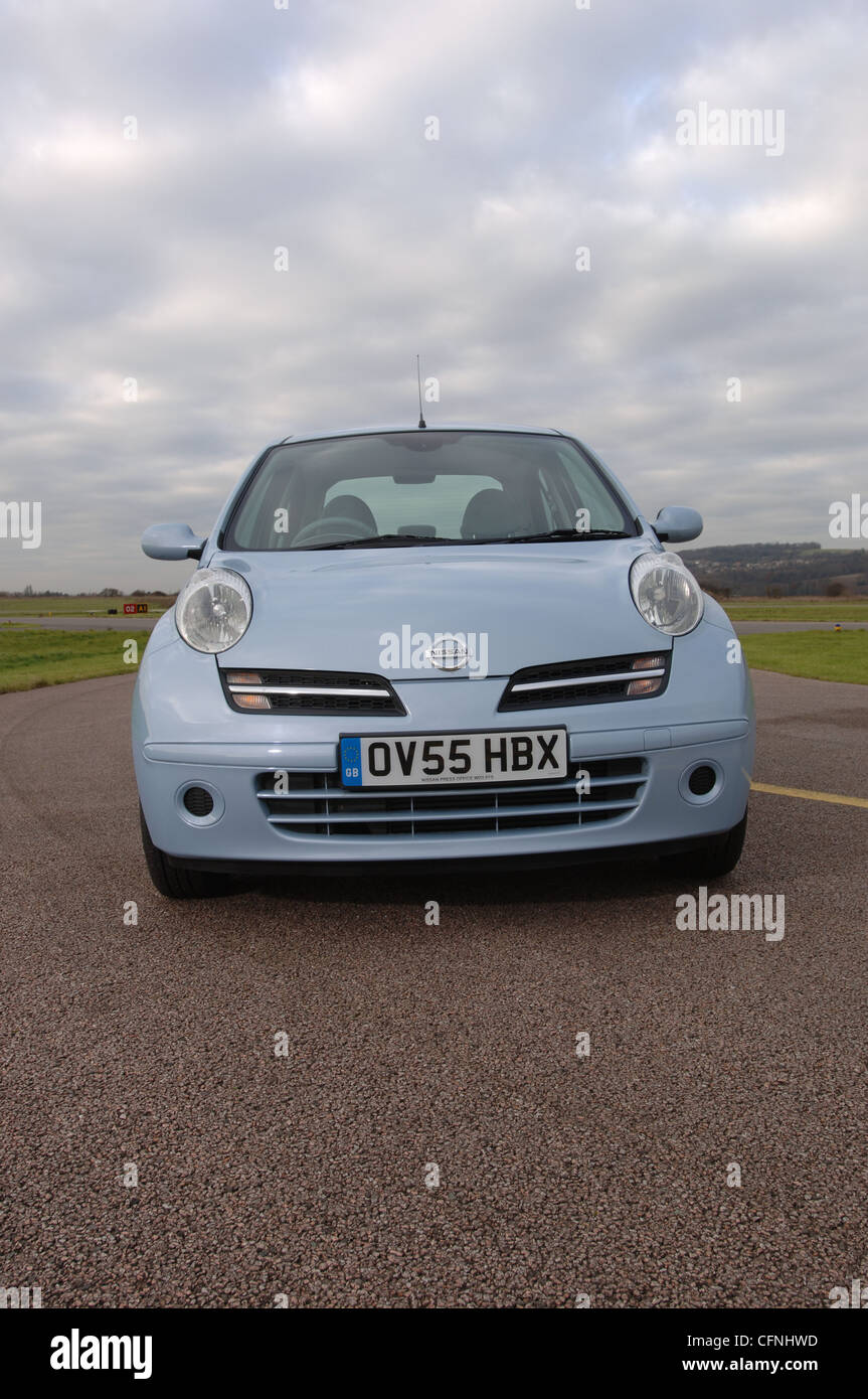 Nissan Micra piccola vettura MK4 Foto Stock