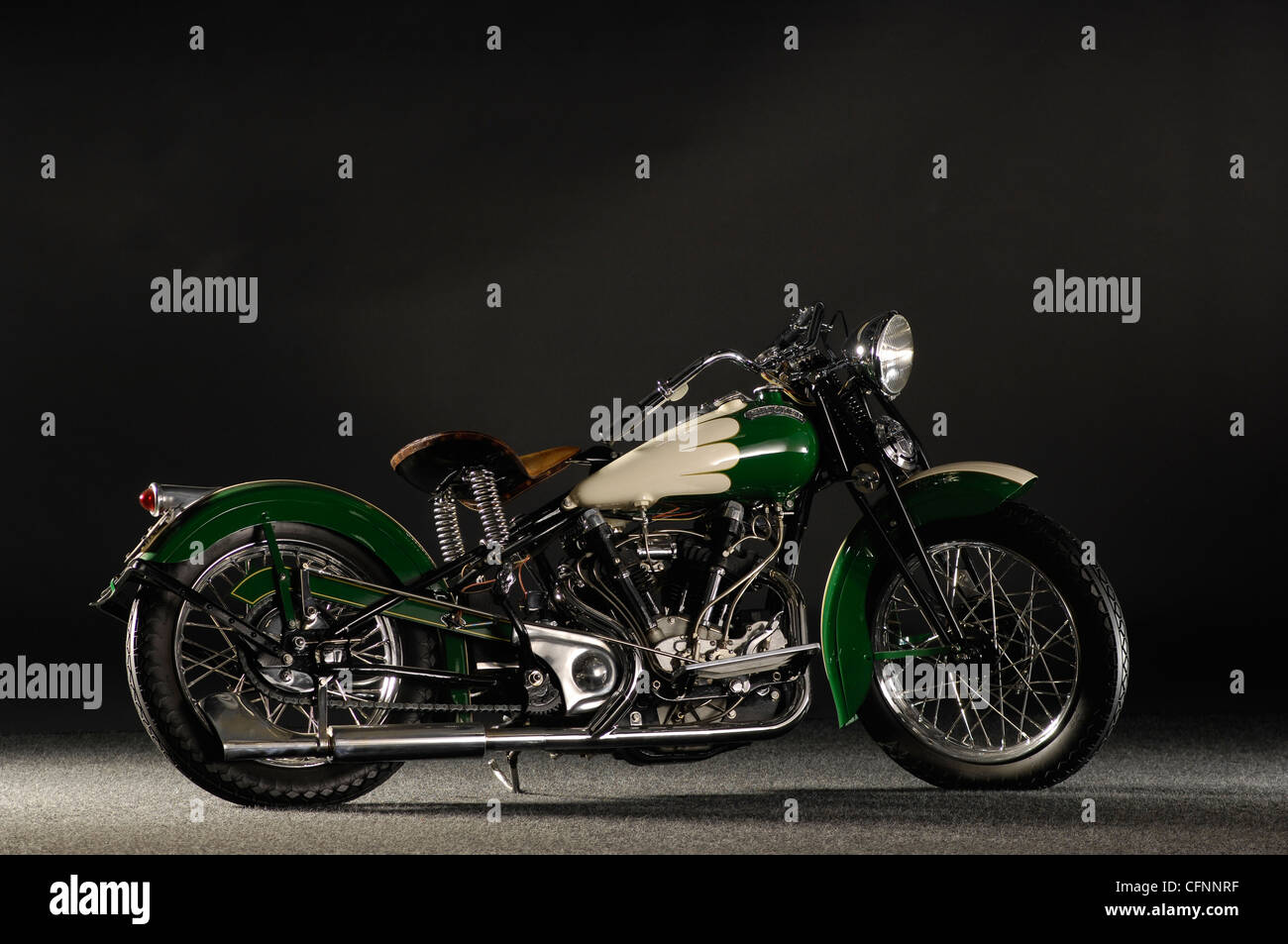 1937 Crocker grande serbatoio V-Twin motociclo Foto Stock
