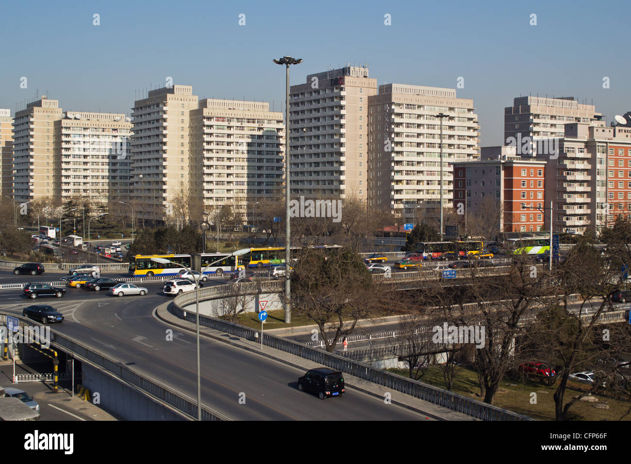 Scena di Pechino Foto Stock