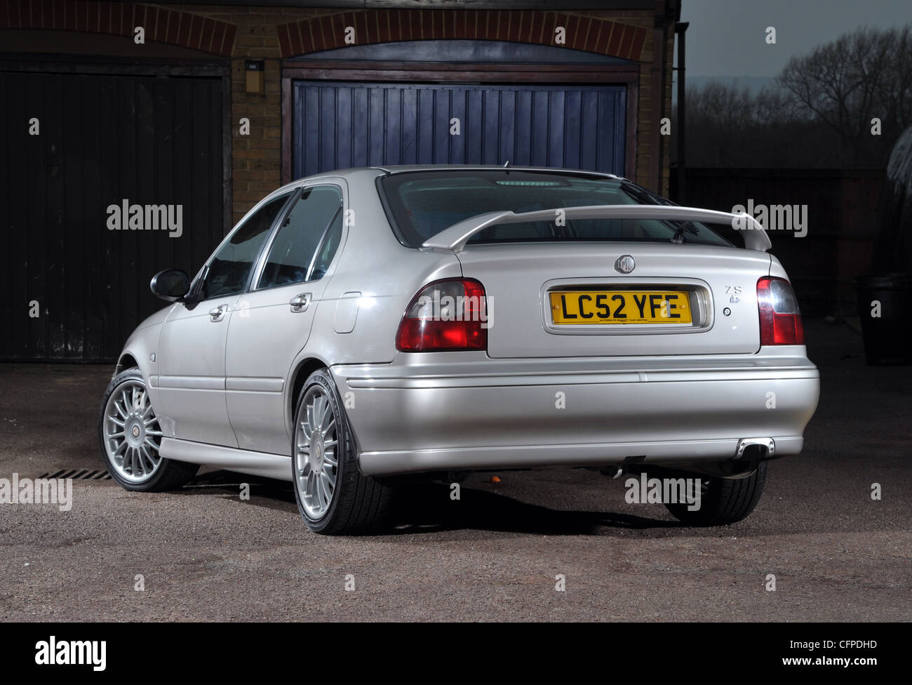 MG ZS 120+ britannico berlina sportiva da MG Rover Società Foto Stock