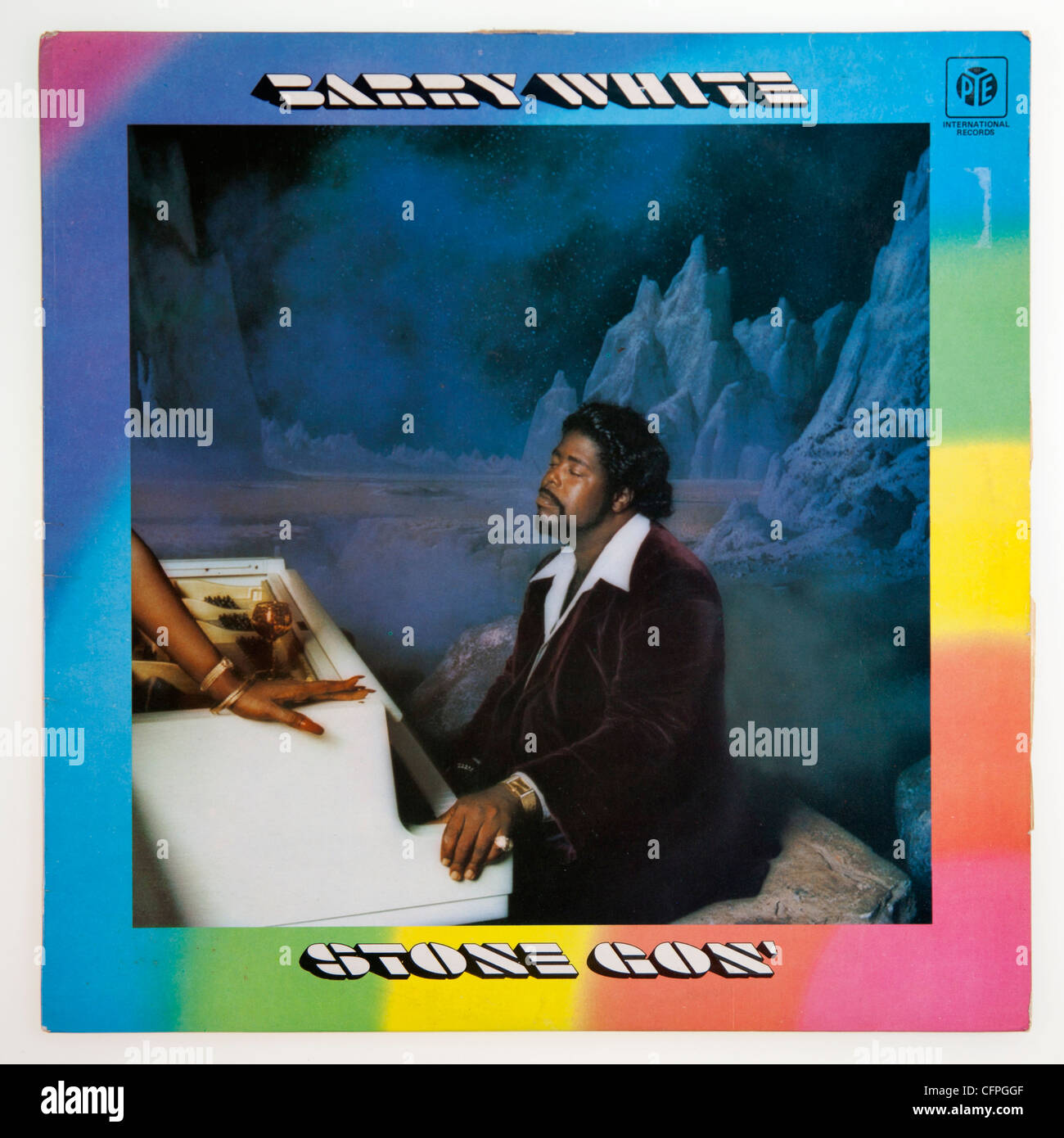 Barry White, pietra Gon' copertina album Foto Stock