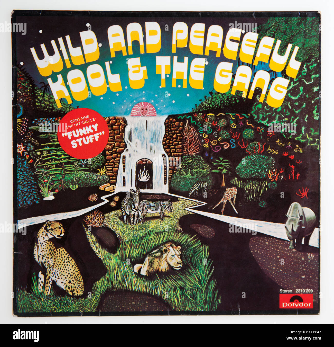 Wild e pacifica, Kool & Gang copertina album Foto Stock
