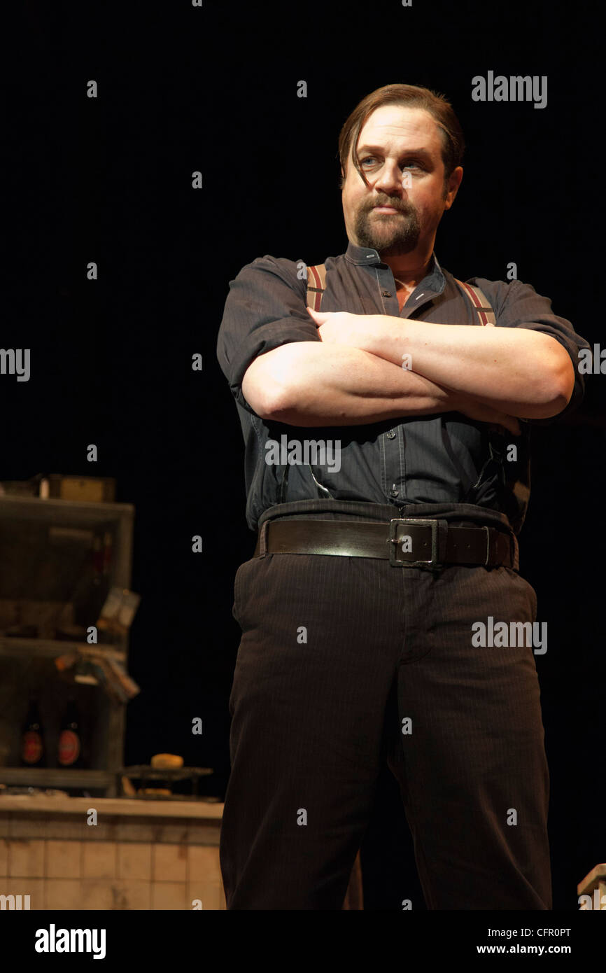 Sweeney Todd - Il barbiere demonio di Fleet Street, Adelphi Theatre, Strand, Londra interpretato da Michael Ball Foto Stock