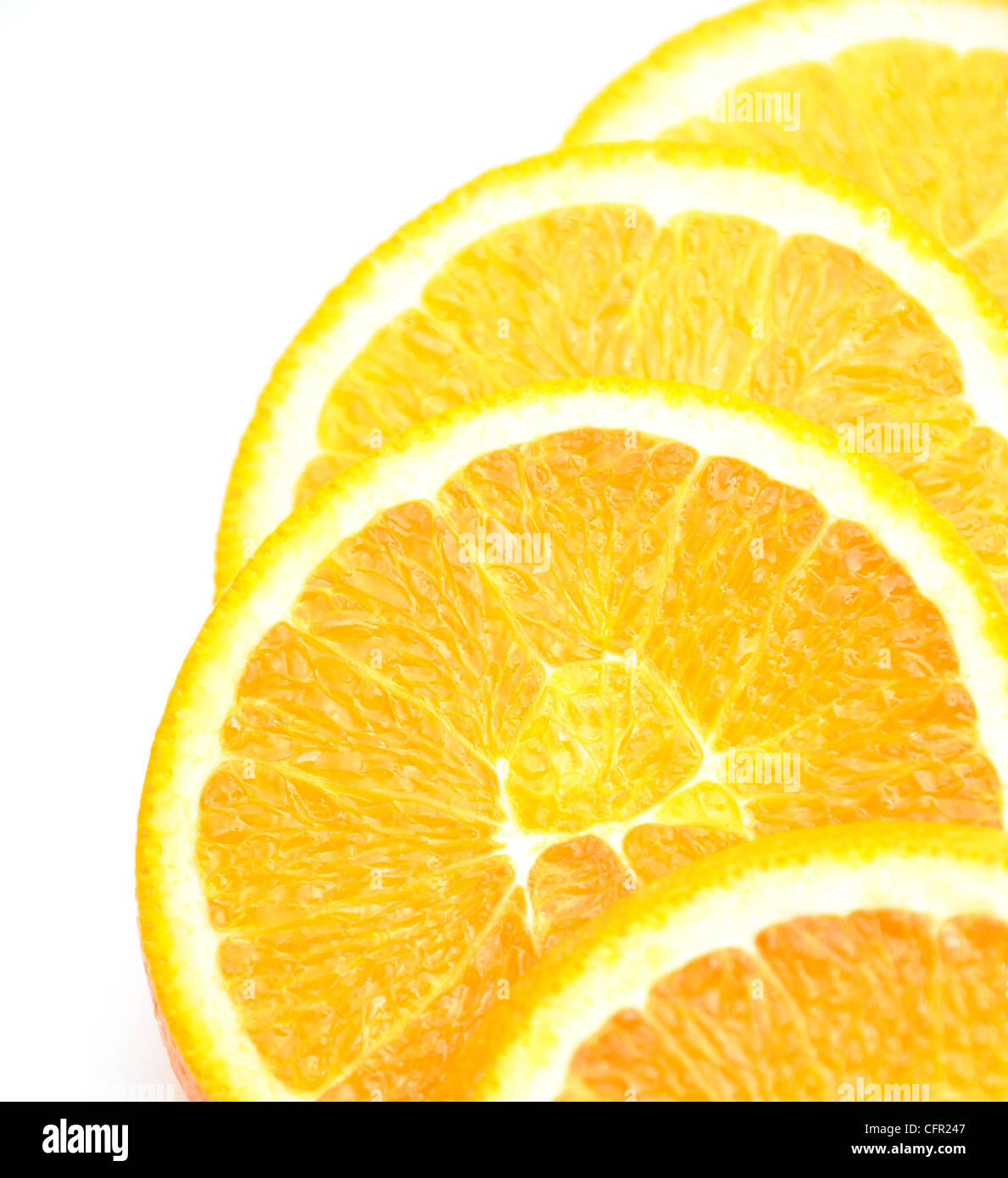 Close-up succosa pattern arancione Foto Stock