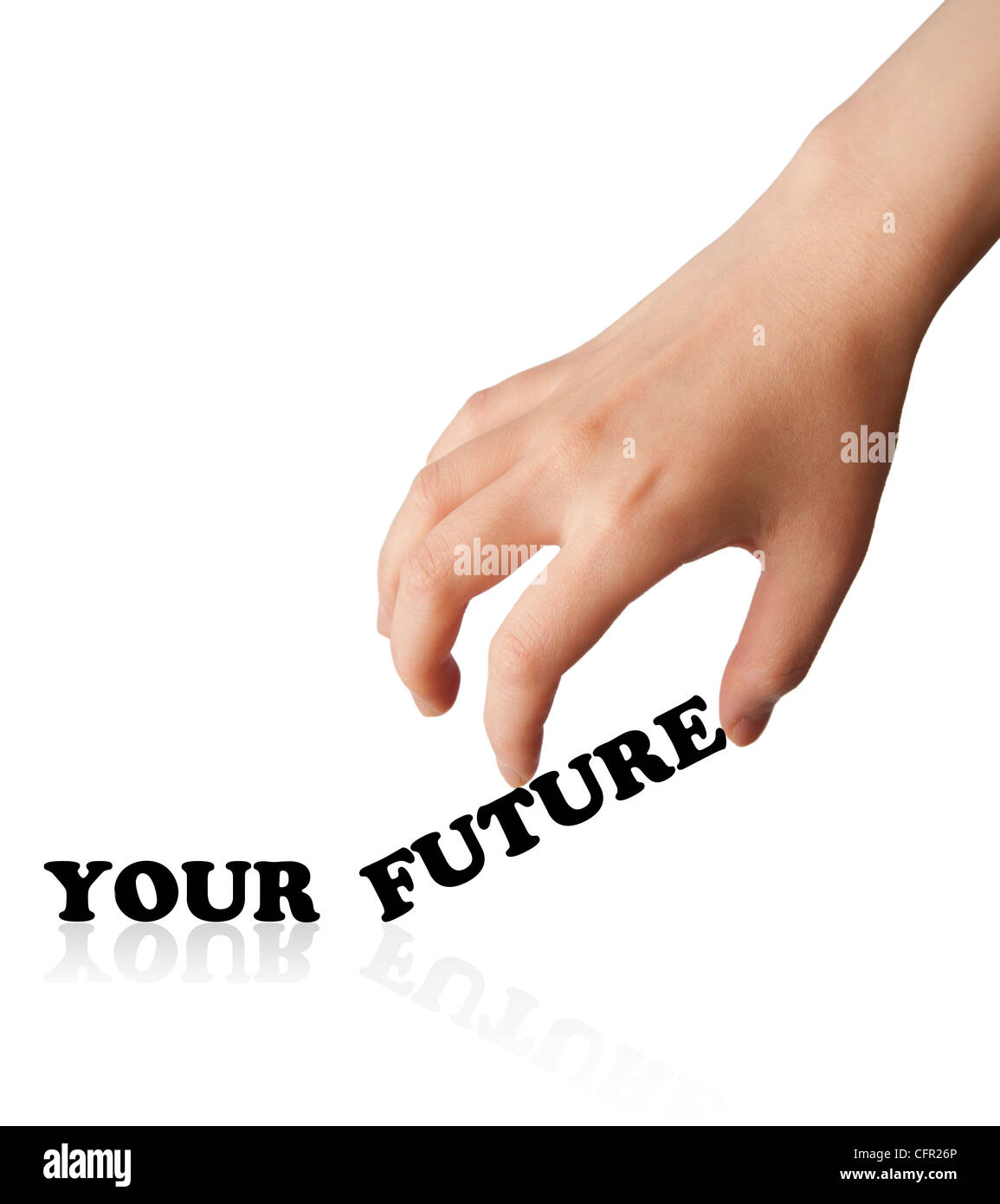 Il tuo futuro Foto Stock