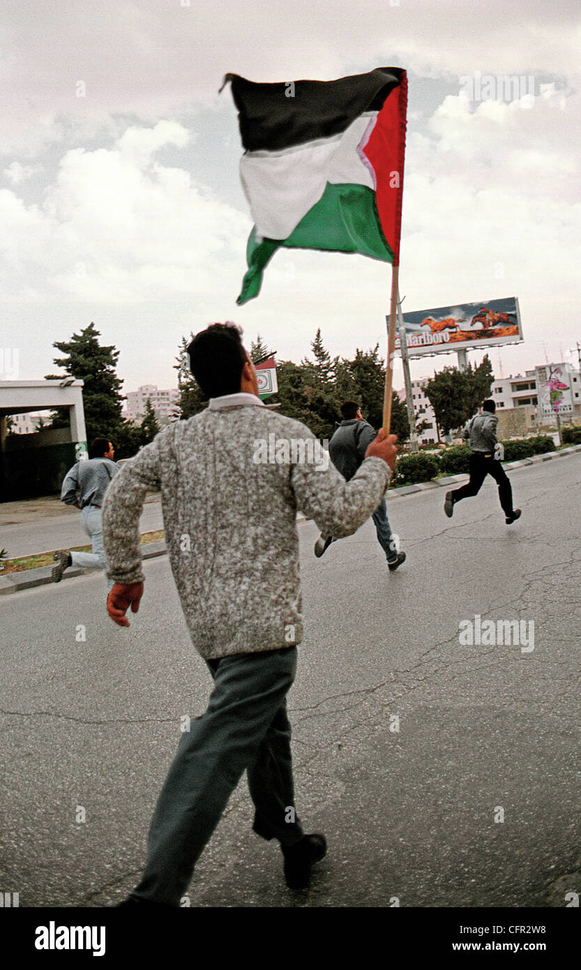 Ramalah. Cisjordania. In Palestina. Foto Stock
