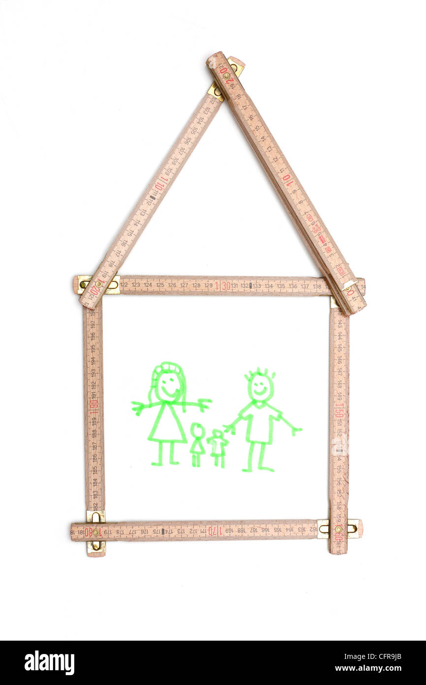 Piani famiglia Foto Stock