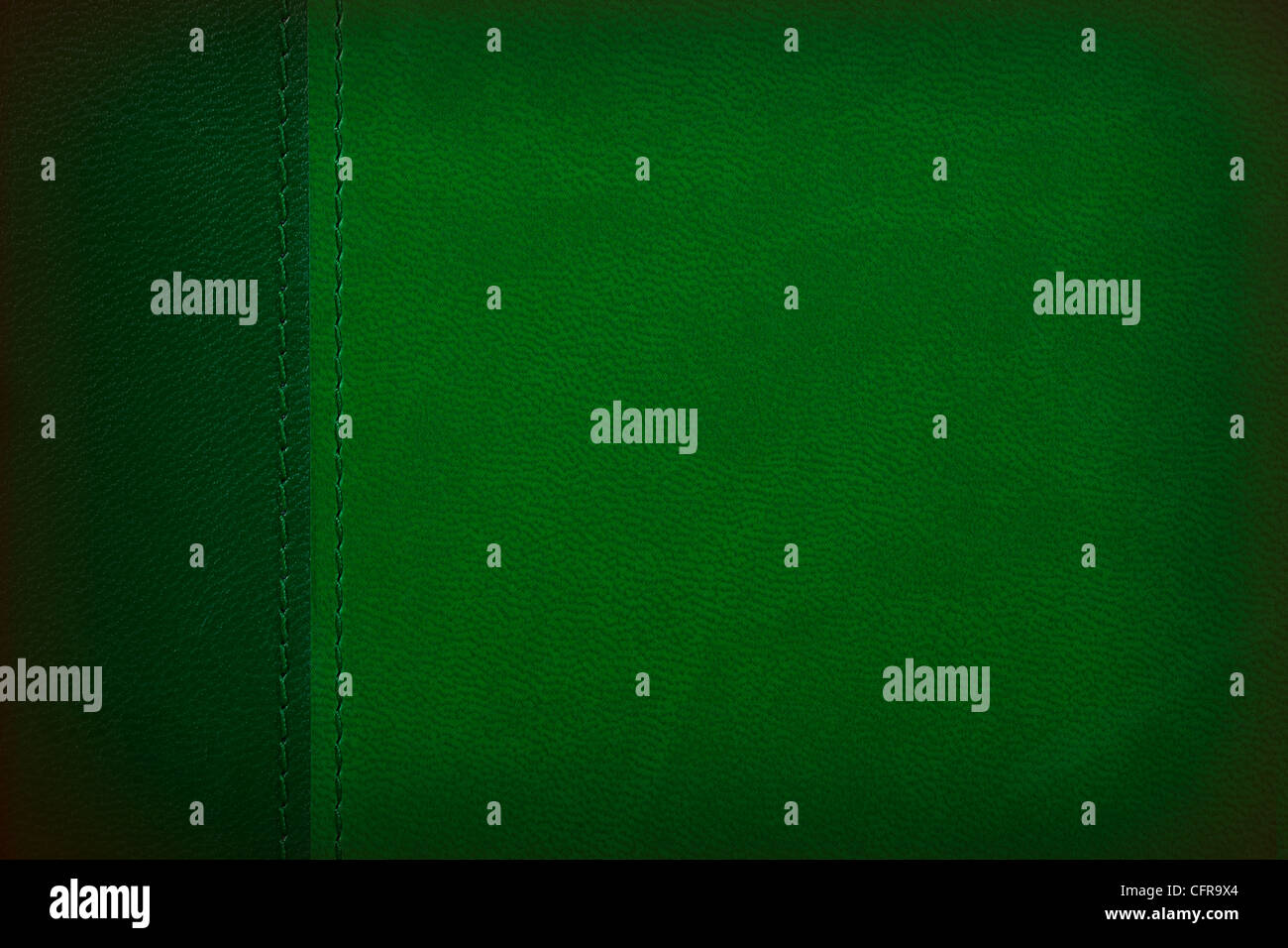 Due tonalità di colori dello sfondo con due cuciture Foto Stock