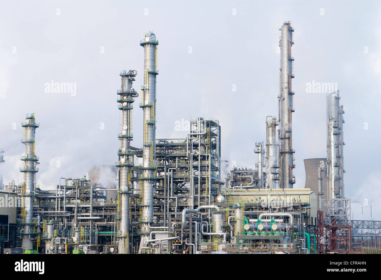 Grangemouth raffineria di petrolio, Impianto di etilene Foto Stock