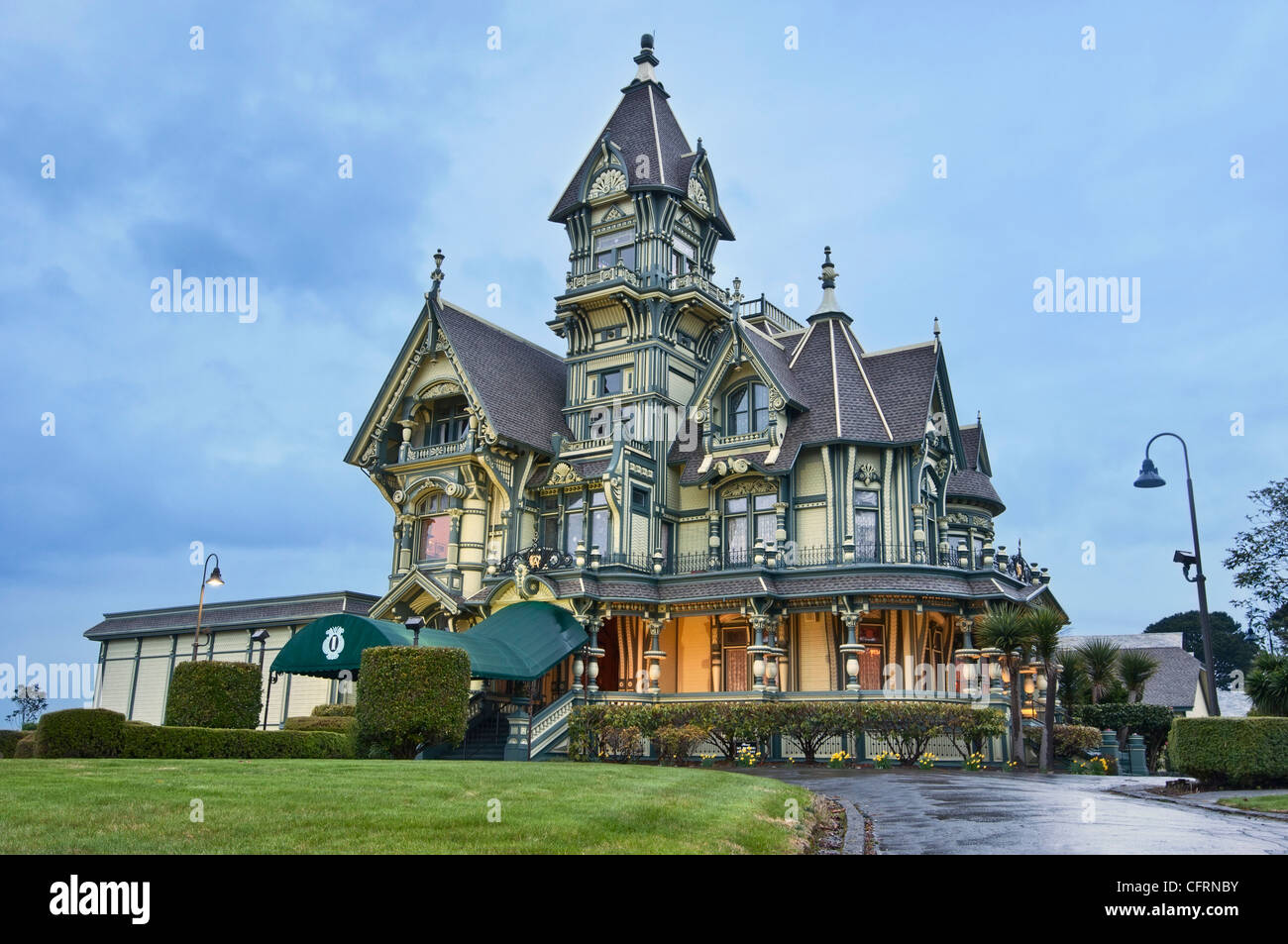 La Carson Mansion è uno dei più notevoli esempi di architettura vittoriana negli Stati Uniti. Foto Stock