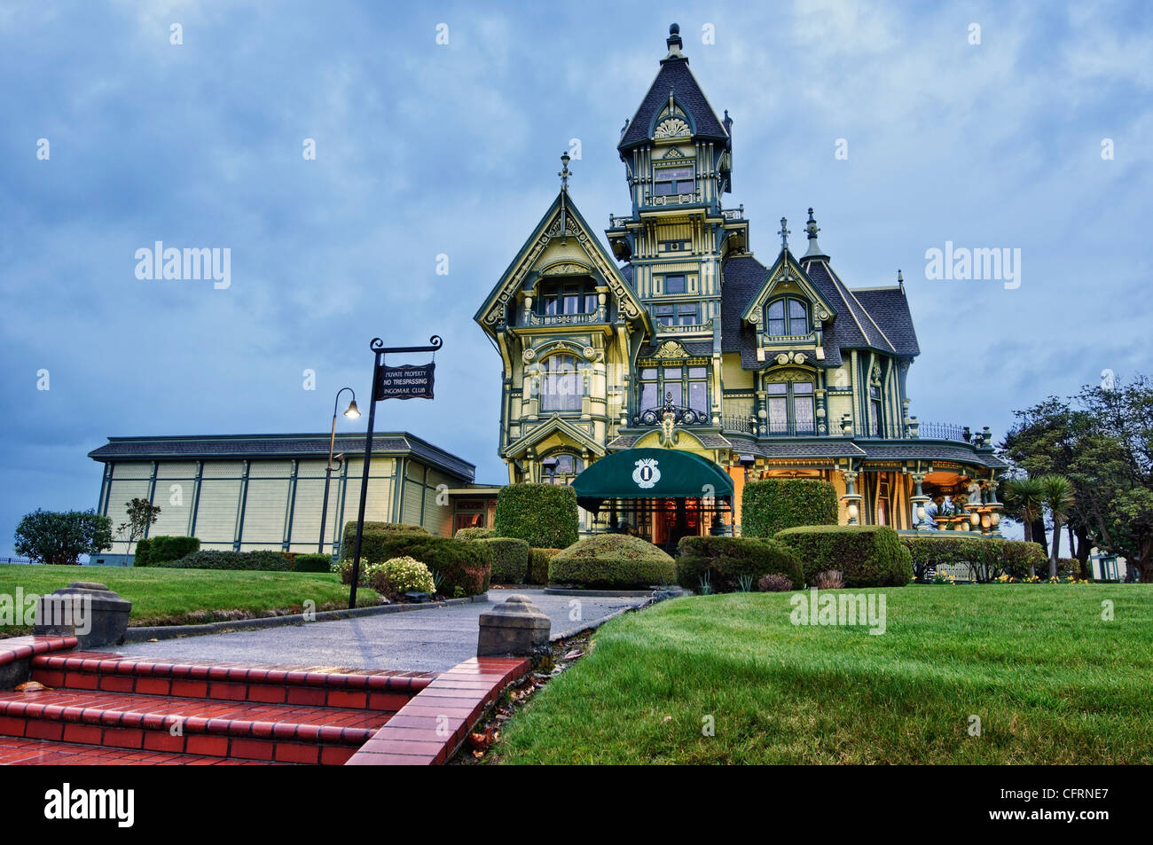 La Carson Mansion è uno dei più notevoli esempi di architettura vittoriana negli Stati Uniti. Foto Stock