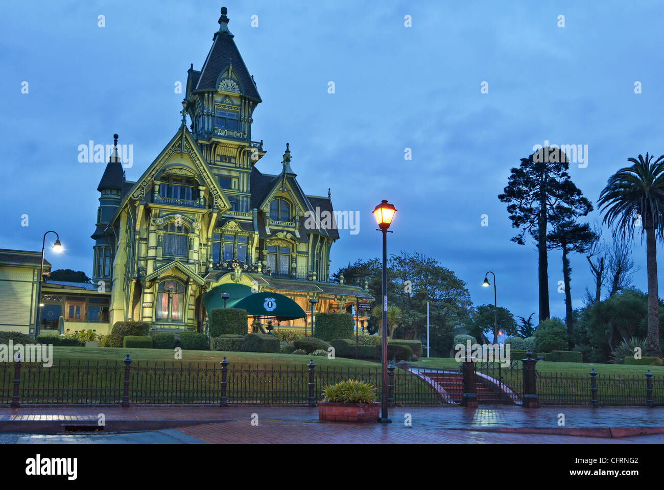 La Carson Mansion è uno dei più notevoli esempi di architettura vittoriana negli Stati Uniti. Foto Stock