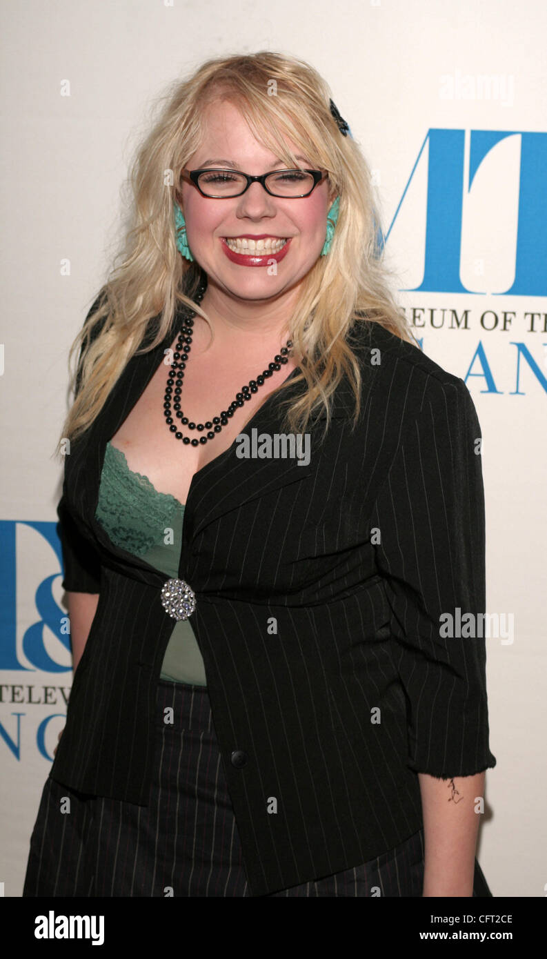 Dic 05, 2006; Beverly Hills, CA, Stati Uniti d'America; attrice KRISTEN VANGSNESS arriva presso il Museo della Radio e della televisione in Beverly Hills per una presentazione di 'Sfece: Donne creando la televisione e la radio', celebrando il Museo dell'iniziativa triennale per salutare le donne nella televisione e nella radio. Obbligatorio C Foto Stock