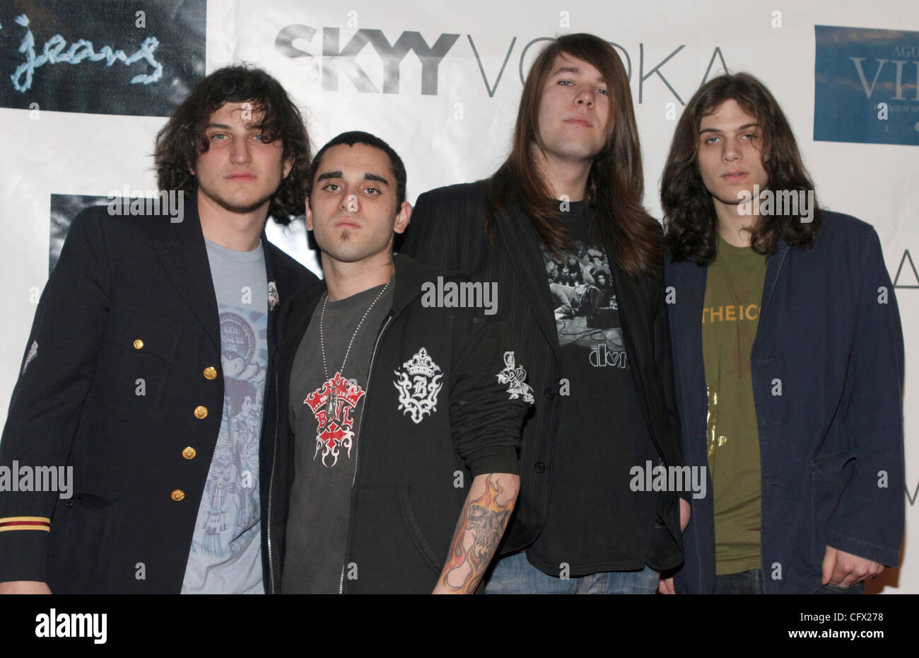 Mar 19, 2007 - Hollywood, CA, Stati Uniti d'America - Banda "Le colline di arrivare per il TAG primavera denim Fashion show all area club in Hollywood. (Credito Immagine: © Marianna giorno Massey/ZUMA Press) Foto Stock