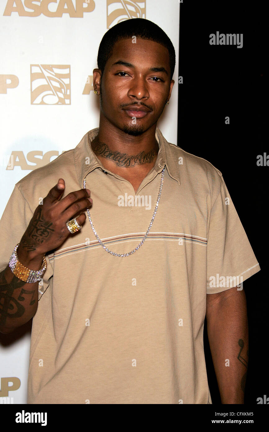 Apr 18, 2007 - Hollywood, California, Stati Uniti d'America - Rapper CHINGY al ASCAP Pop Music Awards tenutosi presso il Teatro Kodak. (Credito Immagine: © Lisa O'Connor/ZUMA Press) Foto Stock