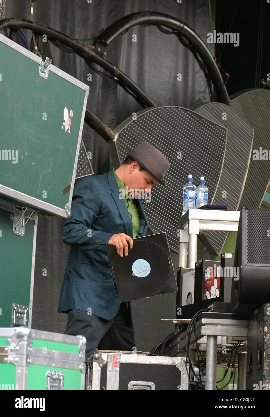 Jul 04, 2007 - Stoccolma, Svezia - DJ Mix Master Mike come musicisti "Beastie Boys' esibirsi in concerto al Grona Lund di Stoccolma (credito Immagine: © Ryan nobile/ZUMA Press) Foto Stock