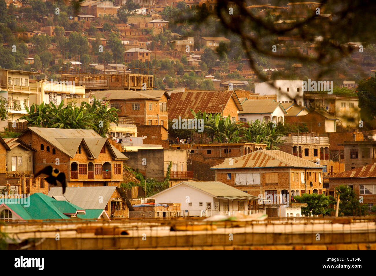 Jul 25, 2007 - Goma, nel nord Kivu, NELLA REPUBBLICA DEMOCRATICA DEL CONGO - La vita è complicata nel cuore dell'Africa". La Repubblica Democratica del Congo (RDC), il terzo paese più grande in Africa, è immensamente ricco di risorse naturali: petrolio, diamanti, oro, rame, cobalto e coltan, un minerale chiave ingrediente per telefono cellulare produzione Foto Stock