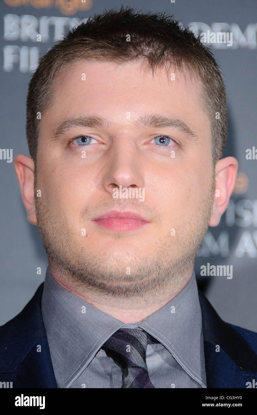 Orange Mercoledì Rising Star membro della giuria Ben Drew (aka Plan B) La Orange Rising Star Award nominee annuncio presso la sede centrale di BAFTA. Questo anno di finalisti sono Gemma Arterton, Andrew Garfield, Tom Hardy, Aaron Johnson e la pietra della Emma Londra Inghilterra - 10. Foto Stock