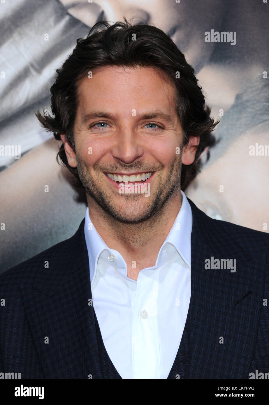 Los Angeles, Stati Uniti d'America. Il 4 settembre 2012. Bradley Cooper in " le parole " premiere del film, Los Angeles, Stati Uniti d'America Foto Stock