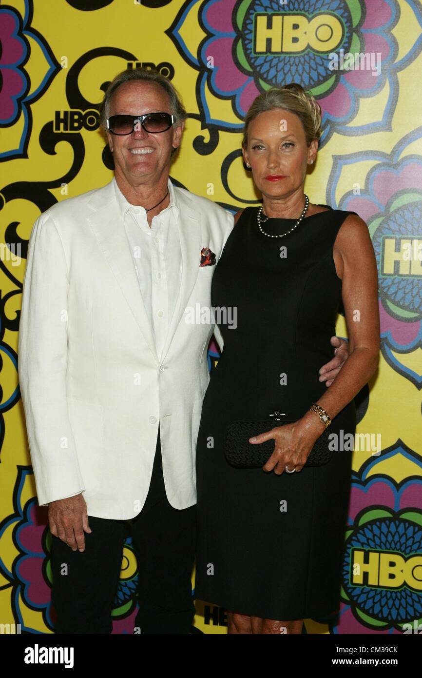 Peter Fonda arrivi HBO Emmy Awards dopo PartyPlaza atPacific Design Center di Los Angeles CA 23 settembre 2012 Photo James Foto Stock