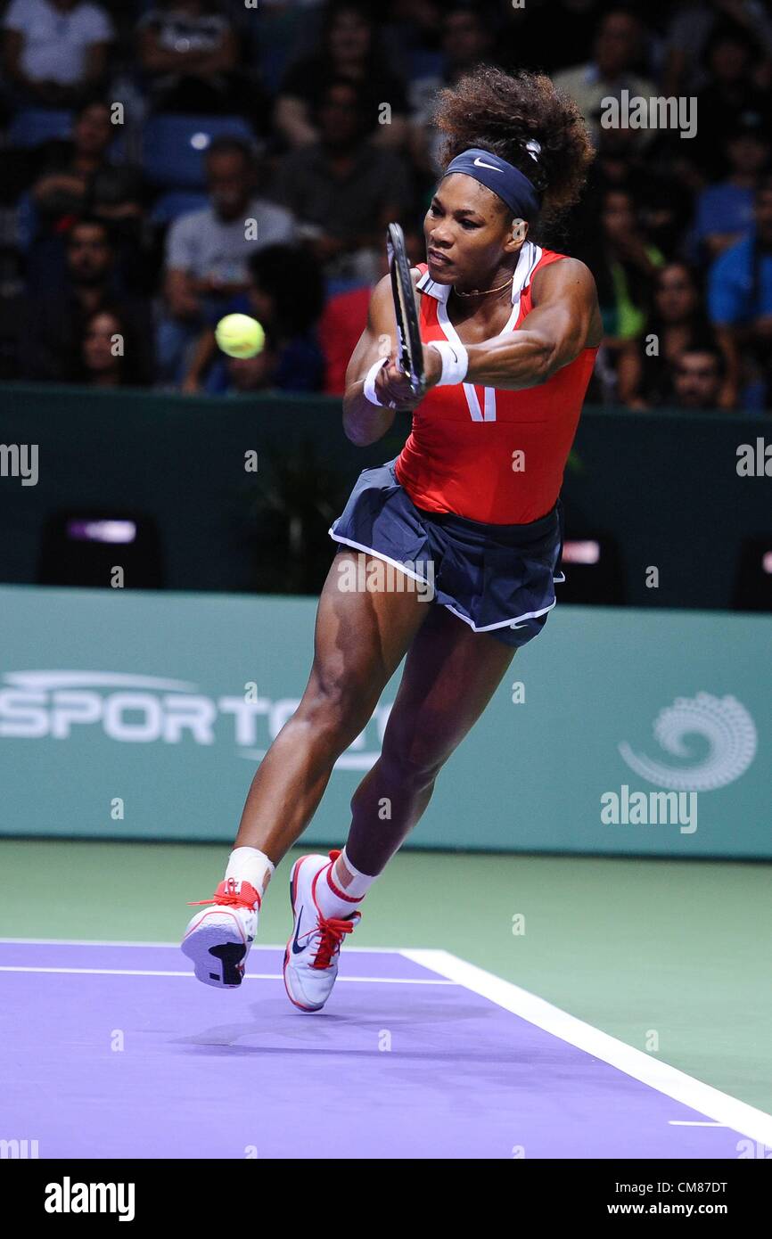 25.10.2012. Istanbul, Turchia, WTA Womens tennis Championships Istanbul Turchia Serena Williams USA Foto Stock