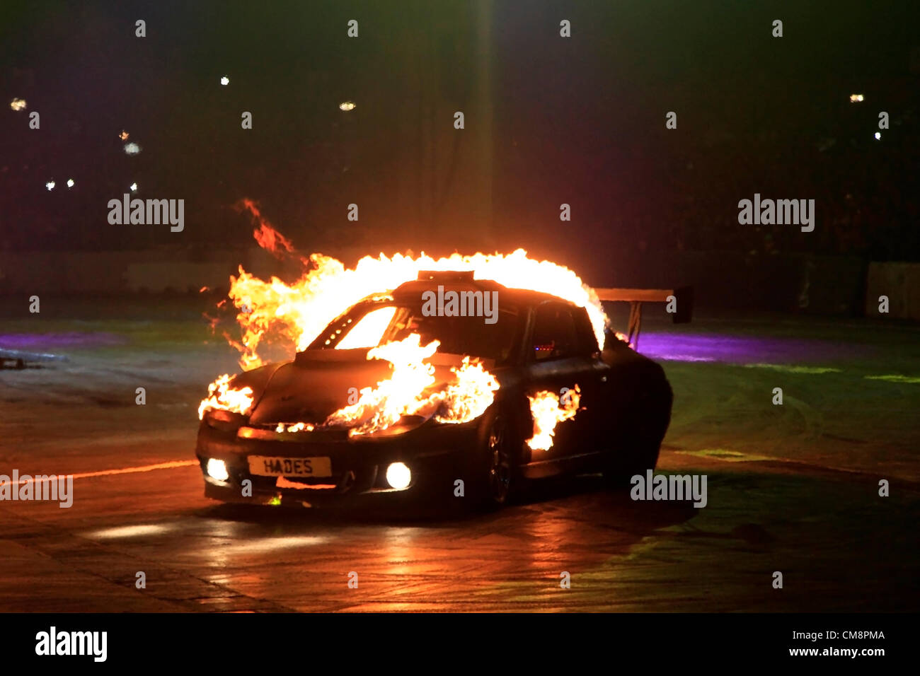 Immagine da Top Gear Live Show presso il National Exhibition Centre Birmingham Inghilterra 28 Ottobre 2012 Foto Stock