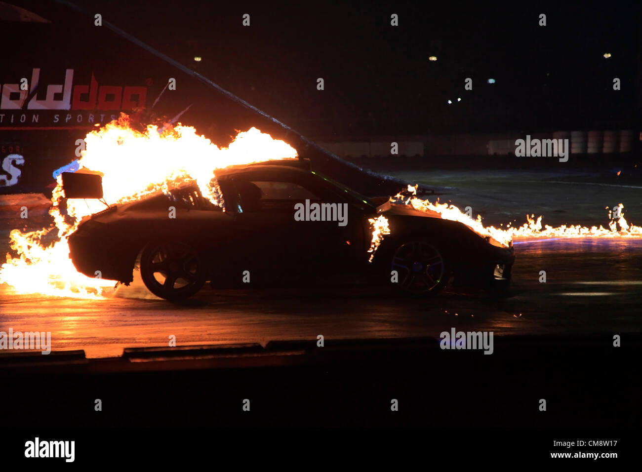 Immagine da Top Gear Live Show presso il National Exhibition Centre Birmingham Inghilterra 28 Ottobre 2012 Foto Stock