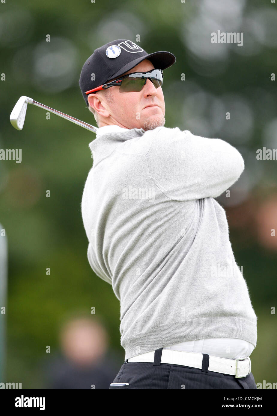 DAVID DUVAL USA LYTHAM & ST.ANNES LANCASHIRE INGHILTERRA 19 Luglio 2012 Foto Stock