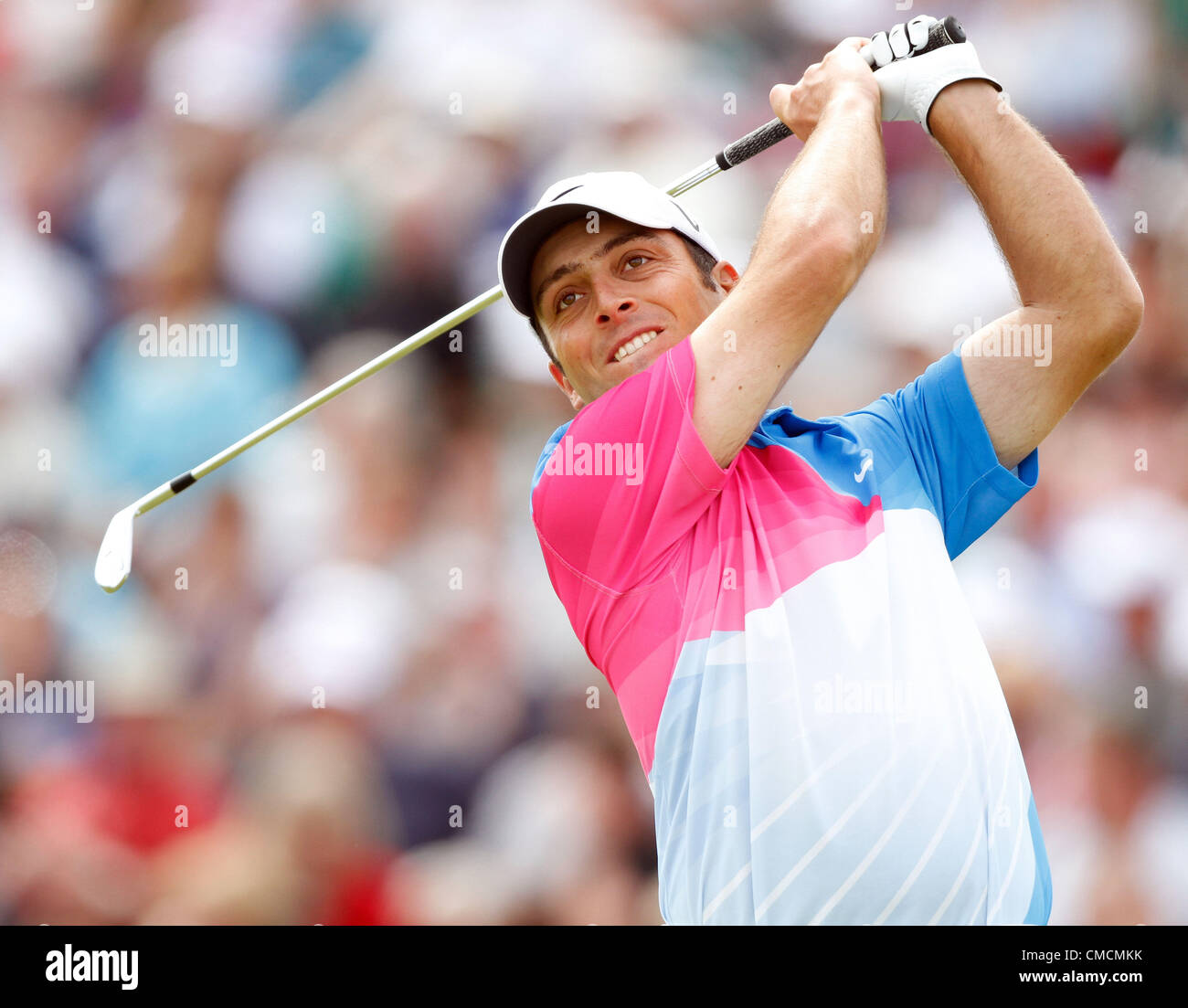 FRANCESCO MOLINARI ITALIA LYTHAM & ST.ANNES LANCASHIRE INGHILTERRA 19 Luglio 2012 Foto Stock