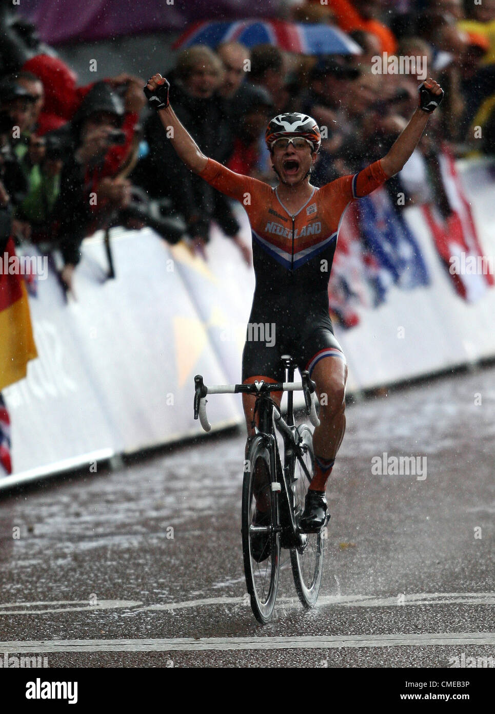 MARIANNE VOS MEDAGLIA D'ORO HOLLAND Pall Mall Londra Inghilterra 29 Luglio 2012 Foto Stock