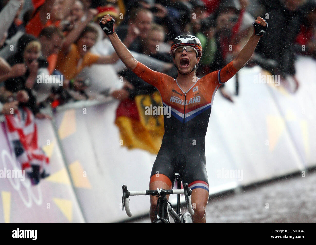 MARIANNE VOS MEDAGLIA D'ORO HOLLAND Pall Mall Londra Inghilterra 29 Luglio 2012 Foto Stock