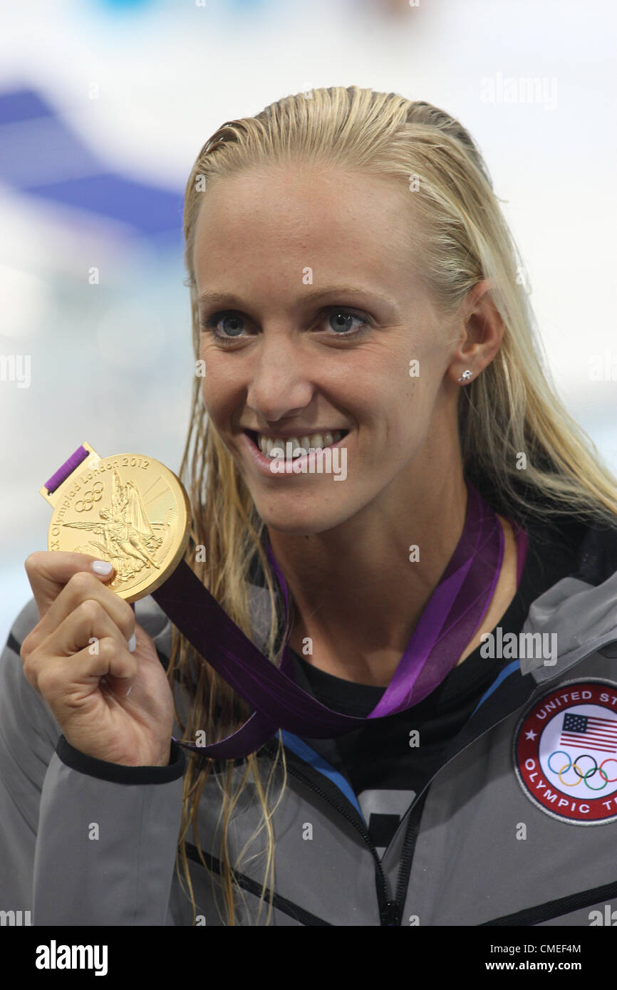 DANA VOLLMER USA Stratford London Inghilterra 29 Luglio 2012 Foto Stock