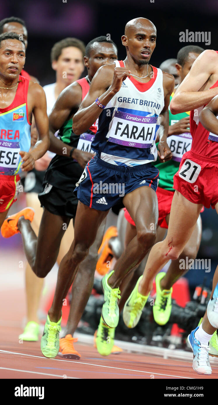 MO FARAH Foto Stock